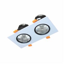 Đèn led Downlight vuông chiếu điểm âm trần 2x9W (DFC2091)