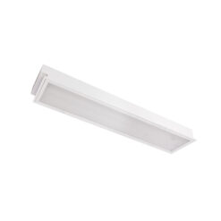 Máng đèn tán quang âm trần chụp mica 1x9W (LLA109)
