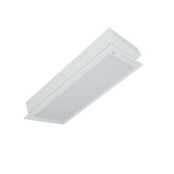 Máng đèn tán quang âm trần chụp mica 2x9W (LLA209)