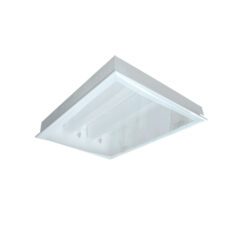 Máng đèn tán quang âm trần chụp mica 3x9W (LLA309)