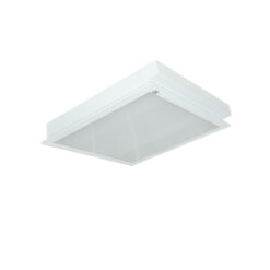 Máng đèn tán quang âm trần chụp mica 4x9W (LLA409)