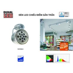 Đèn LED chiếu điểm gắn trần 12W (SDIB804)